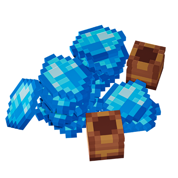 2,500 CRYSTALS