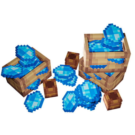 10,000 CRYSTALS