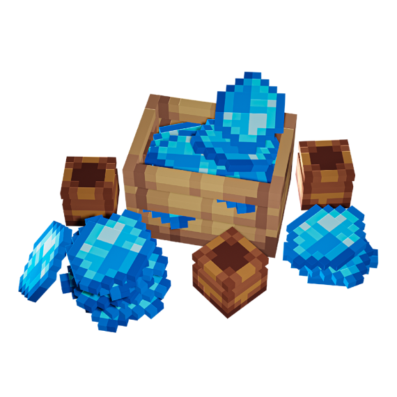 1,000 CRYSTALS